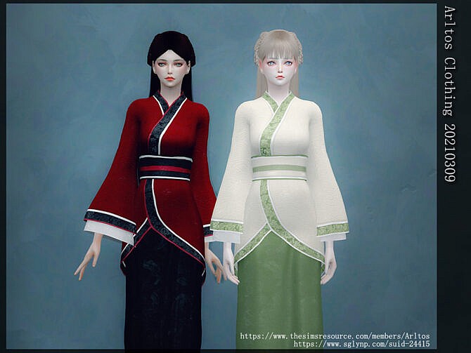 Sims 4 Outfit 20210309 by Arltos at TSR