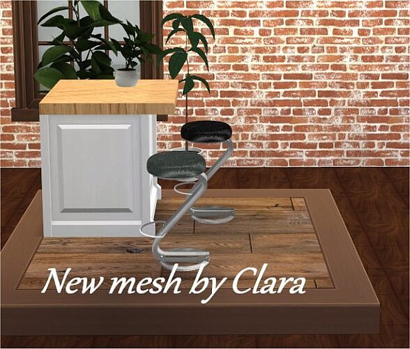 Bar Stool 8 Recolors By Chalipo