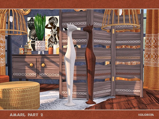 Sims 4 Amari living room part 2 by soloriya at TSR