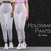 Holographic Pants By Dissia