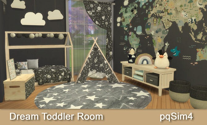 Sims 4 Dream Toddler Room at pqSims4