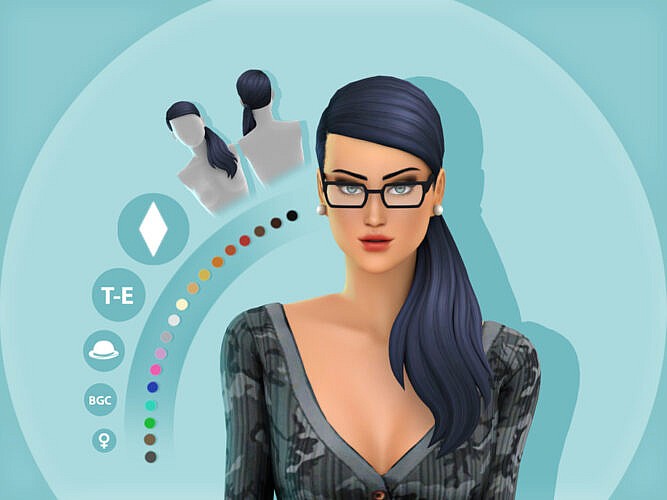 Mindy Maxis Match Hair By Simcelebrity00