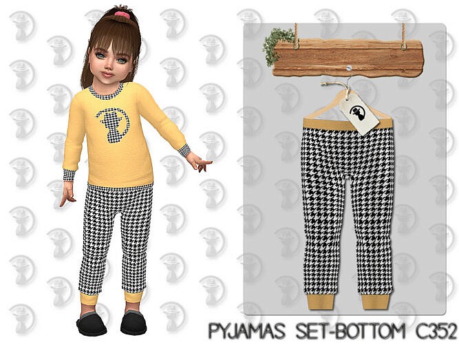 Pyjamas Set Bottom C352 By Turksimmer