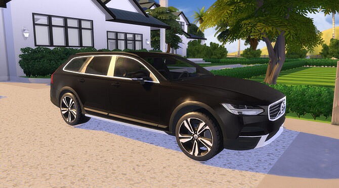 Sims 4 Volvo V90 Cross Country at LorySims