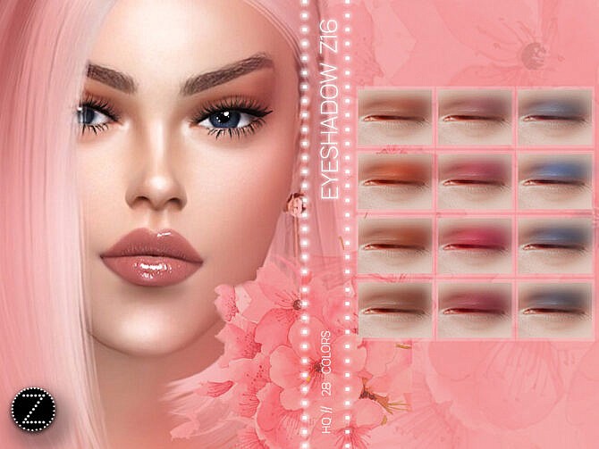 Sims 4 EYESHADOW Z16 by ZENX at TSR