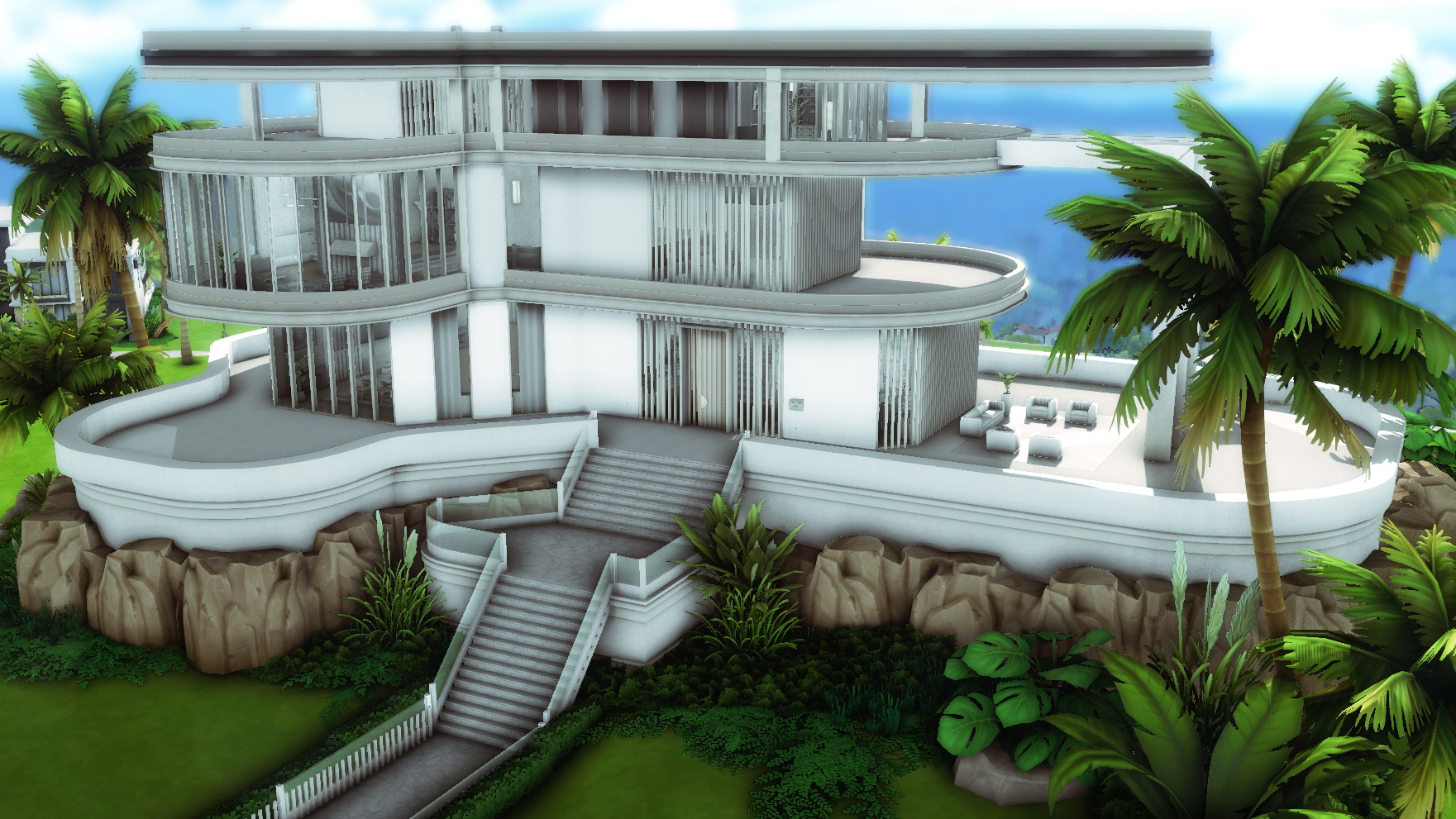Modern Mansion by plumbobkingdom at Mod The Sims 4 » Sims 4 Updates