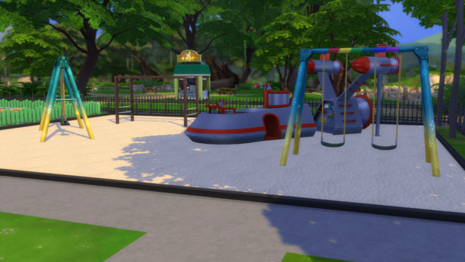 Sims 4 Caldecott Park by SweetSimmerHomes at Mod The Sims 4