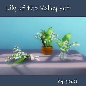Lily Of The Valley Set By Pocci