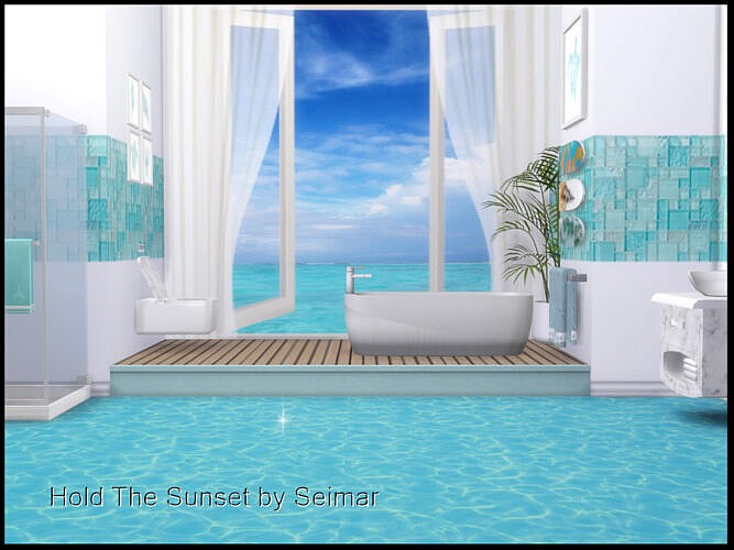 Hold The Sunset Spa Bathroom Set By Seimar8