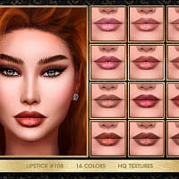Lipstick #108 By Jul_haos