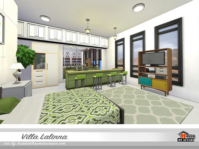 Sims 4 Villa Lalinna by autaki at TSR