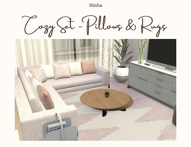 Cozy Set Pillows & Rugs