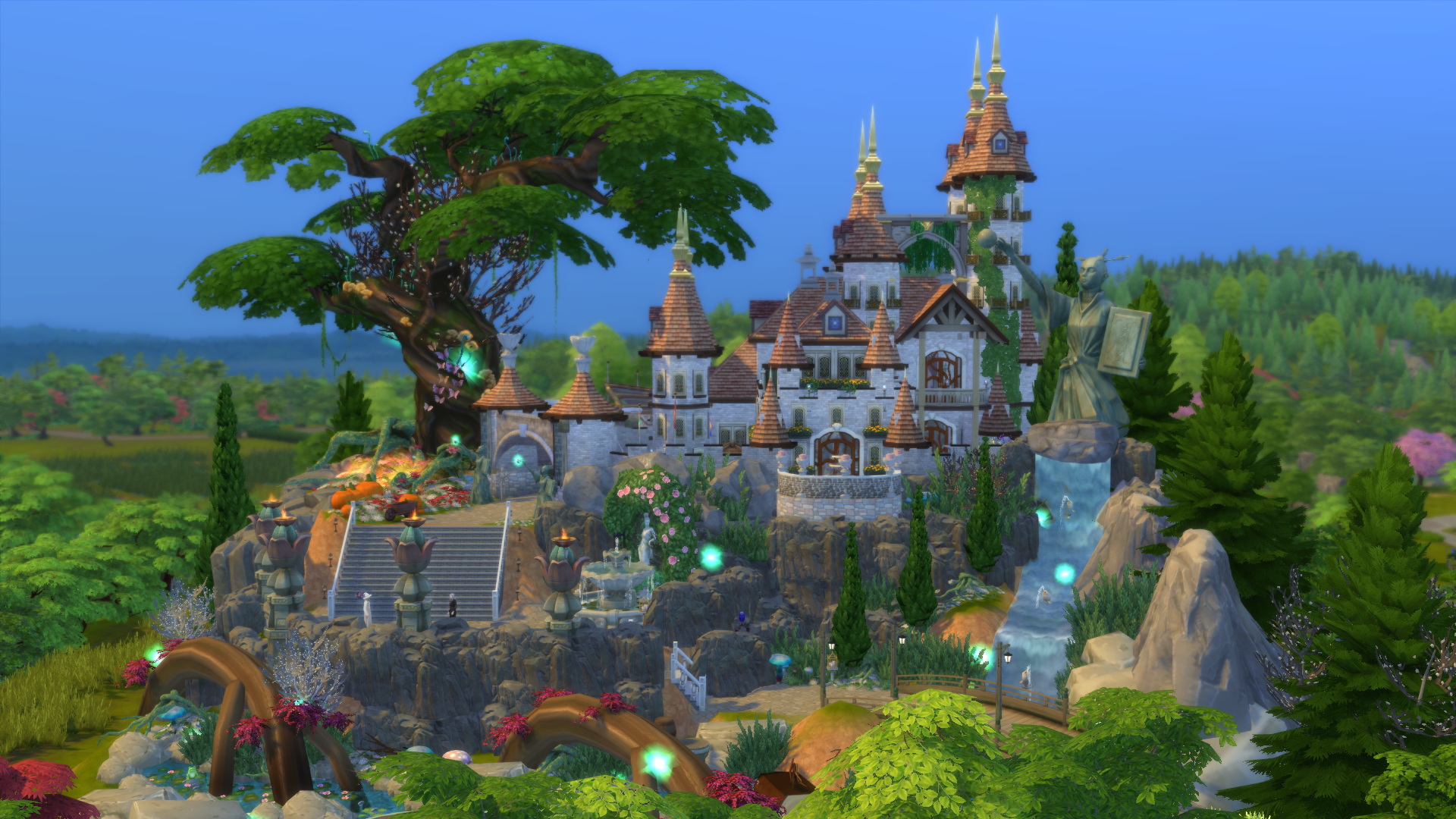 magic town sims 4