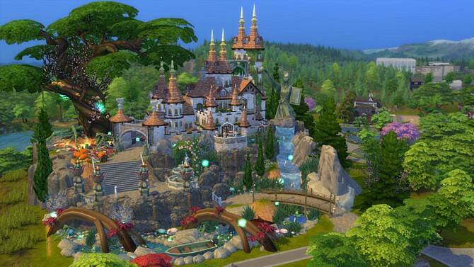 Sims 4 Magical Wizard Castle by bradybrad7 at Mod The Sims 4