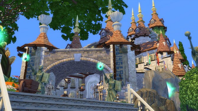 Sims 4 Magical Wizard Castle by bradybrad7 at Mod The Sims 4