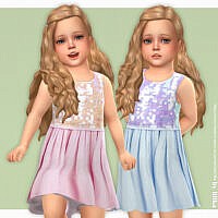 Miriam Dress For Toddler Girls By Lillka
