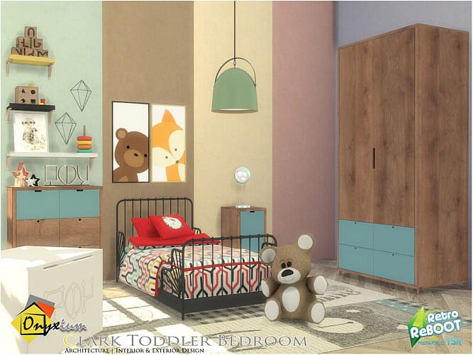 Retro Clark Toddler Bedroom By Onyxium