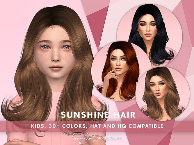 Sunshine Hair Kids By Sonyasimscc