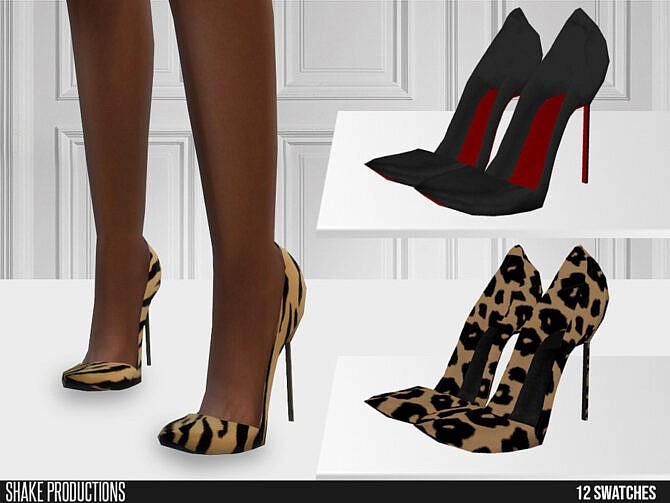 Sims 4 637 High Heels by ShakeProductions at TSR