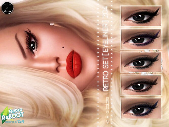 Retro Set Eyeliner Z04 By Zenx
