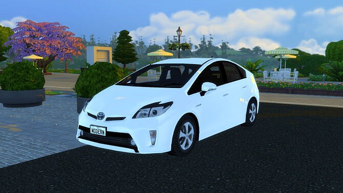 Sims 4 2014 Toyota Prius G at Modern Crafter CC
