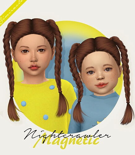 Nightcrawler Magnetic Hair For Kids & Toddlers