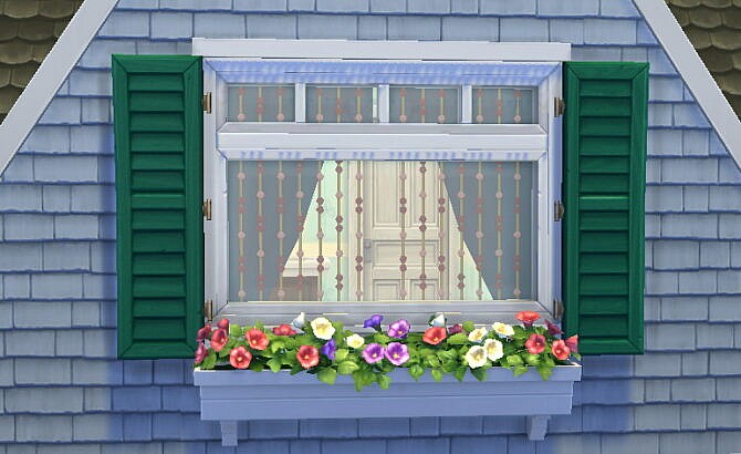 Sims 4 Very Separate Window Shutters by Qahne at TSR