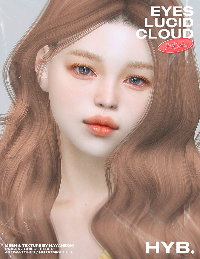 Sims 4 EYES LUCID & CLOUD at Hayanbom