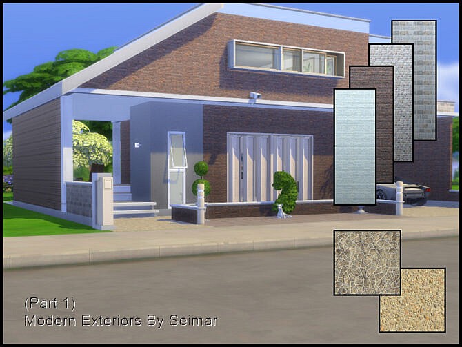 Sims 4 Modern Exteriors Part 1 by seimar8 at TSR