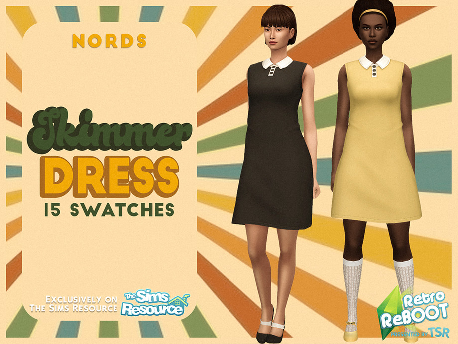 the sims 4 resource women 1960s clothing