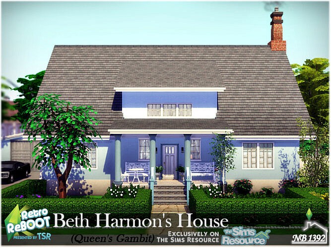 Retro Beth Harmon’s House (queen’s Gambit) By Nobody1392