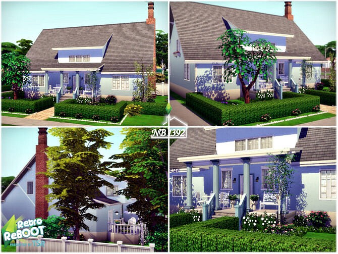 Sims 4 Retro Beth Harmons House (Queens Gambit) by nobody1392 at TSR