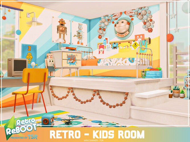 Retro Kids Room By Mini Simmer