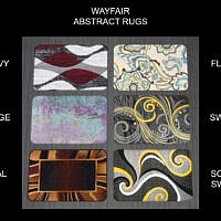 Wayfair Abstract Rugs 3x2 By Simmiller