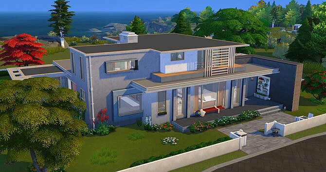 Sims 4 Artists Vision House at Simsontherope