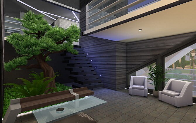 Sims 4 Lost Gravity Modern Futuristic Home by Cicada at Mod The Sims 4
