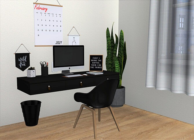 Sims 4 Lyxen Office at Sunkissedlilacs