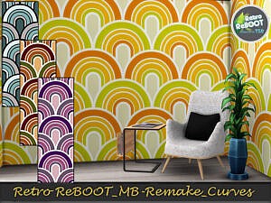 Mb Retro Remake Curves Wallpaper By Matomibotaki