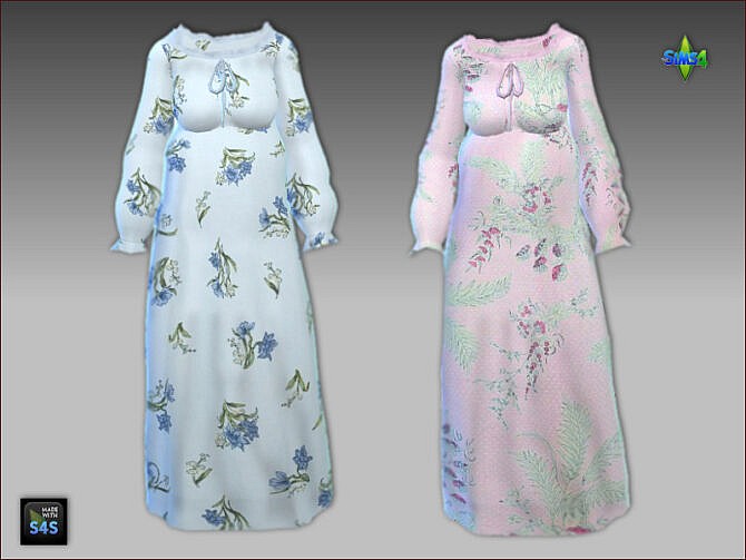 Sims 4 Nightgowns for seniors at Arte Della Vita