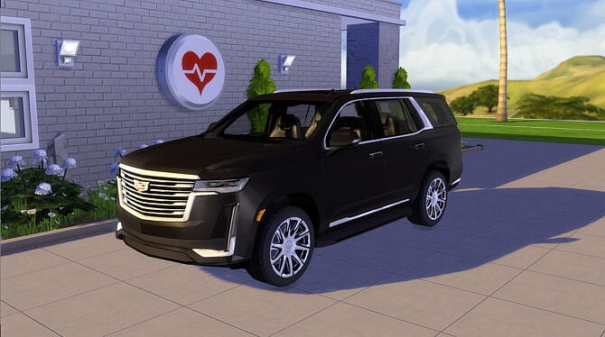 Sims 4 Cadillac Escalade ‘21 at LorySims