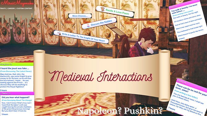 Medieval Interactions 1.0 By Miraimayonaka