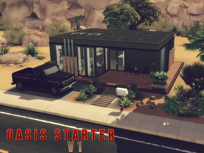 Sims 4 Oasis starter v1 by GenkaiHaretsu at TSR