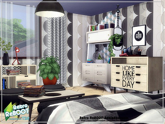 Sims 4 Adela bedroom by Danuta720 at TSR