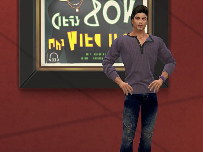 Sims 4 Leonardo Costa by DarkWave14 at TSR