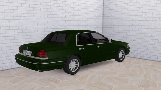 Sims 4 1999 Ford Crown Victoria at Modern Crafter CC