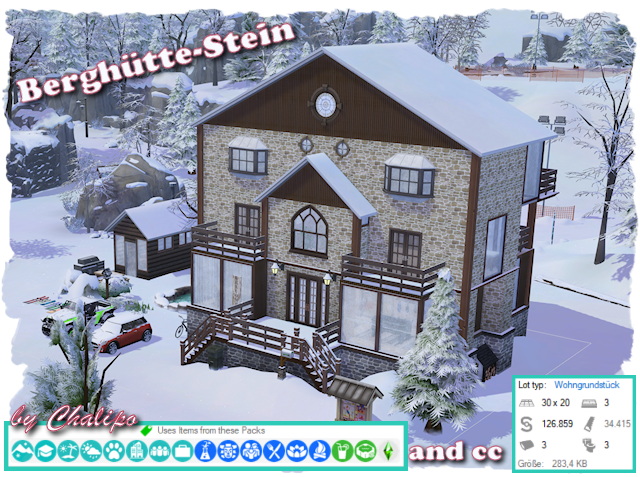 Sims 4 Animal print jacket, house & nursery at All 4 Sims