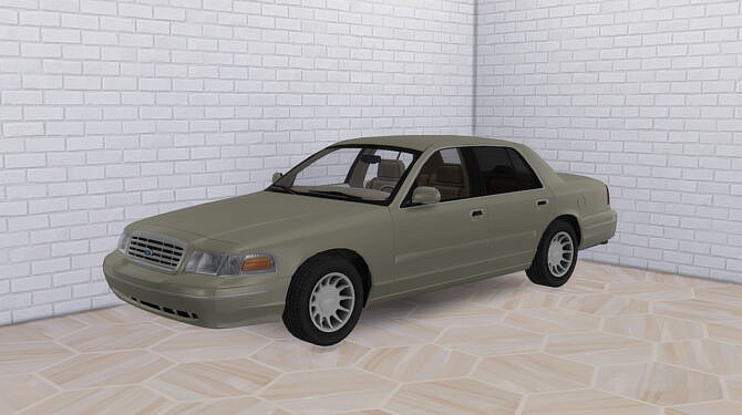 Sims 4 1999 Ford Crown Victoria at Modern Crafter CC