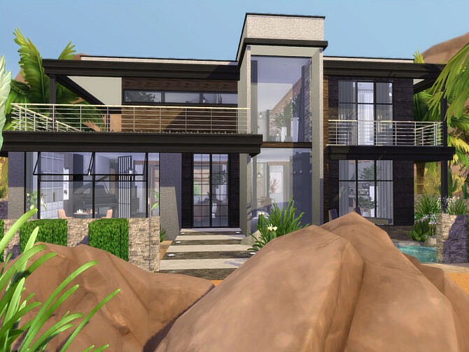 Sims 4 Alessa house by Suzz86 at TSR