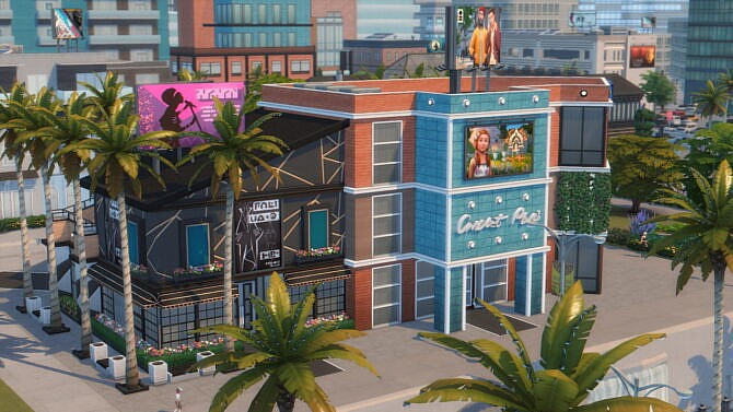 Sims 4 Cosmetics Store In Del Sol Valley at Anna Frost