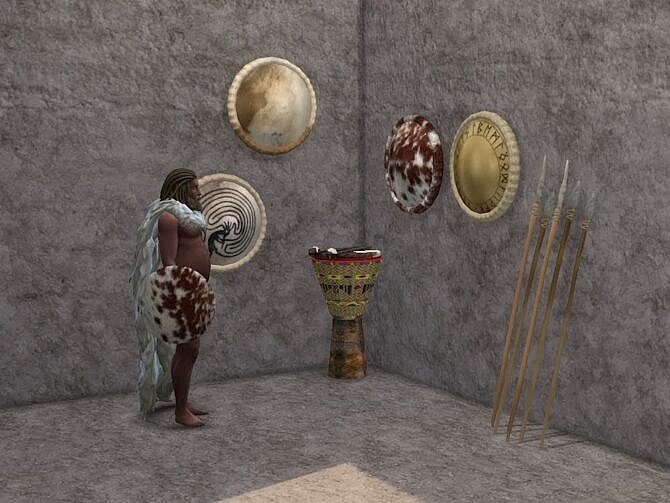 Sims 4 The Good Shamans Magic Drum at KyriaT’s Sims 4 World